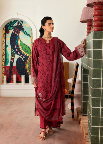 Zync by Florent Embroidered Lawn Suits Unstitched 3 Piece FL25ZDW ZY-8