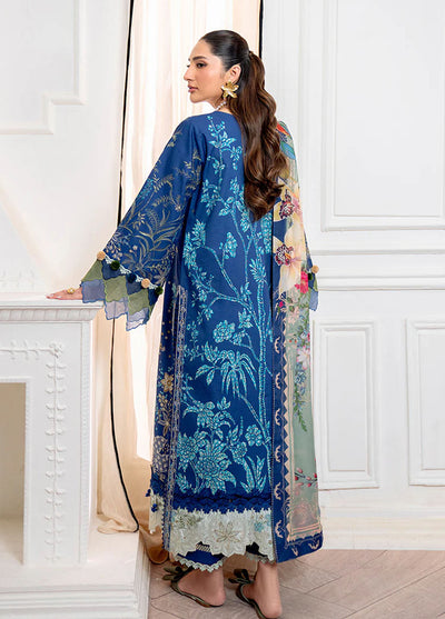 Aezel by Roheenaz Embroidered Cambric Suits Unstitched 3 Piece RNZ25AC D-01 A Insha - Winter Collection