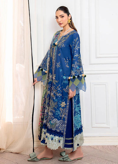 Aezel by Roheenaz Embroidered Cambric Suits Unstitched 3 Piece RNZ25AC D-01 A Insha - Winter Collection