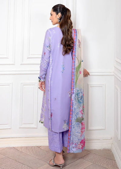 Aezel by Roheenaz Embroidered Cambric Suits Unstitched 3 Piece RNZ25AC D-02 B Nivra - Winter Collection