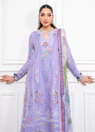 Aezel by Roheenaz Embroidered Cambric Suits Unstitched 3 Piece RNZ25AC D-02 B Nivra - Winter Collection