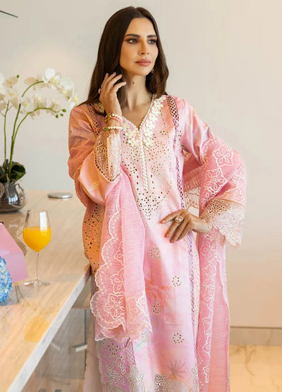 Carnation by Rang Rasiya Embroidered Lawn Suits Unstitched 3 Piece D-11 Freesia