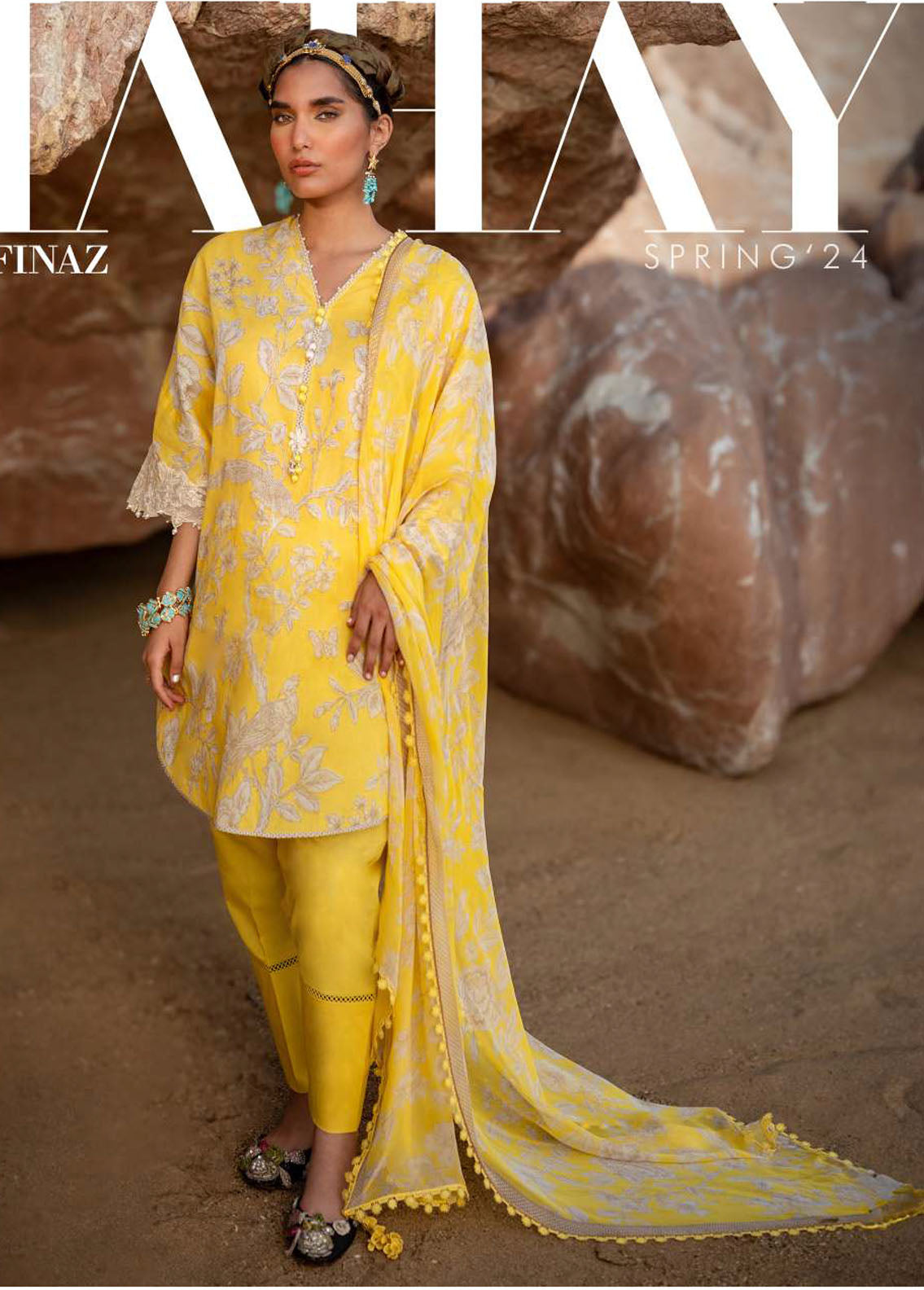 Mahay by Sana Safinaz Spring Summer Collection 2024 1A