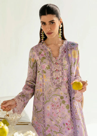 Q Prints by Qalamkar Unstitched Lawn Collection 2025 Nami PQ-4A