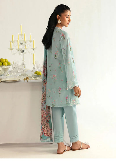 Q Prints by Qalamkar Unstitched Lawn Collection 2025 Rena PQ-8B