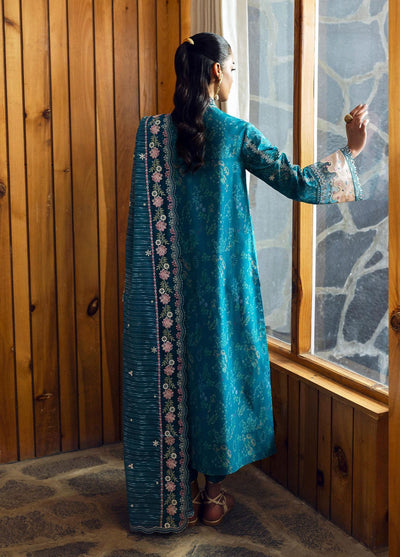 Qlinekari by Qalamkar Embroidered Lawn Suits Unstitched 3 Piece QLM25QK DC-10 Fina