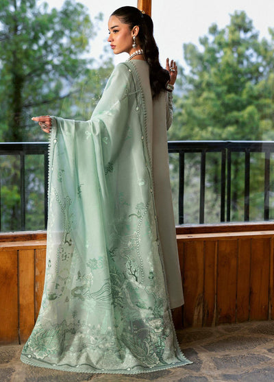 Qlinekari by Qalamkar Embroidered Lawn Suits Unstitched 3 Piece QLM25QK DC-15 Elira