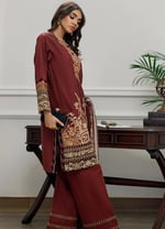 Threads & Motifs Pret Lawn 2 Piece Suit THM23RW 7948.1