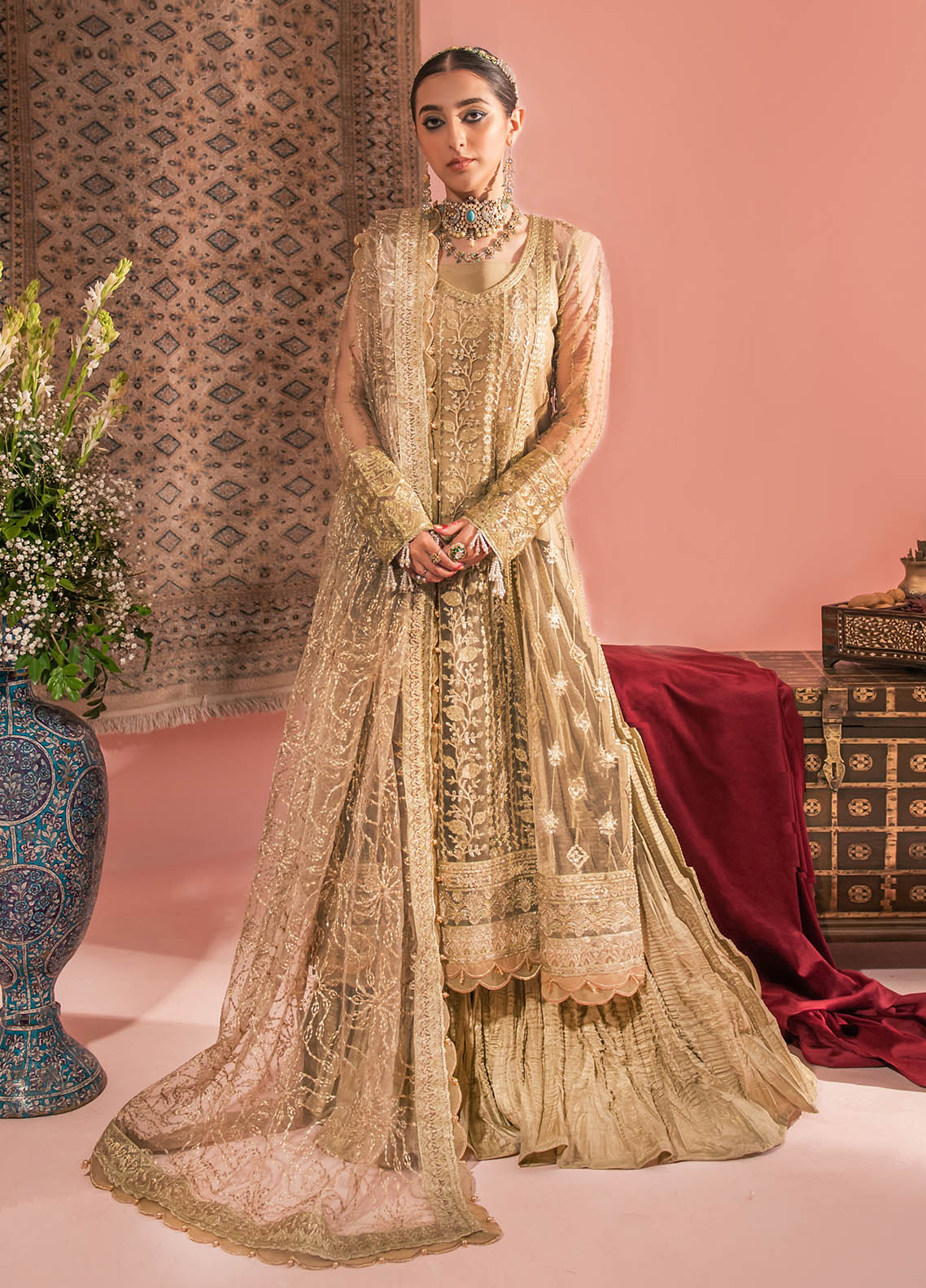AIK Atelier Wedding Festive Luxury Unstitched Collection 2023 Look 03