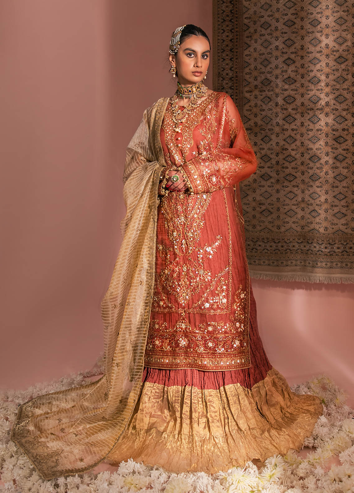 AIK Atelier Wedding Festive Luxury Unstitched Collection 2023 Look 10