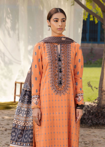 Aabyaan Prints Unstitched Lawn Collection 2023 AP-03 Amira