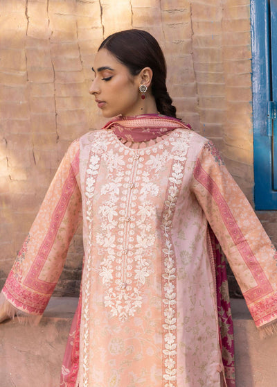 Aabyaan Prints Unstitched Lawn Collection 2023 AP-09 Hanna