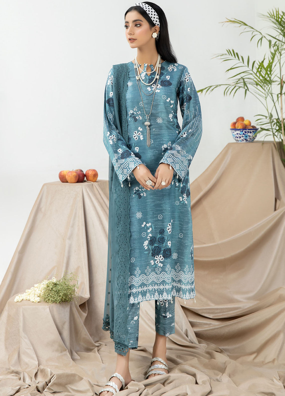 Aafreen By Riaz Arts Digital Print Lawn Collection 2023 AF-46