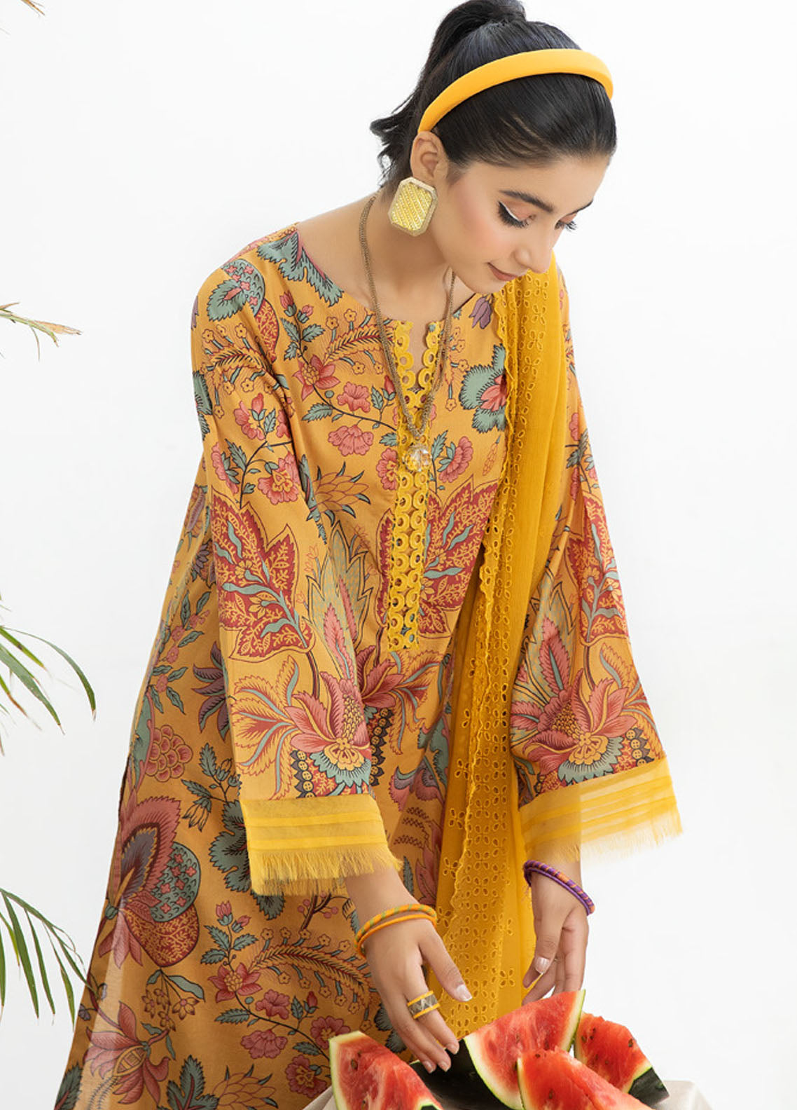 Aafreen By Riaz Arts Digital Print Lawn Collection 2023 AF-49