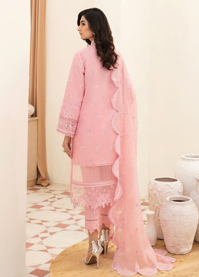 Afrozeh Festive Unstitched Chikankari Lawn Collection 2023 AL-23-V3-02 Peony