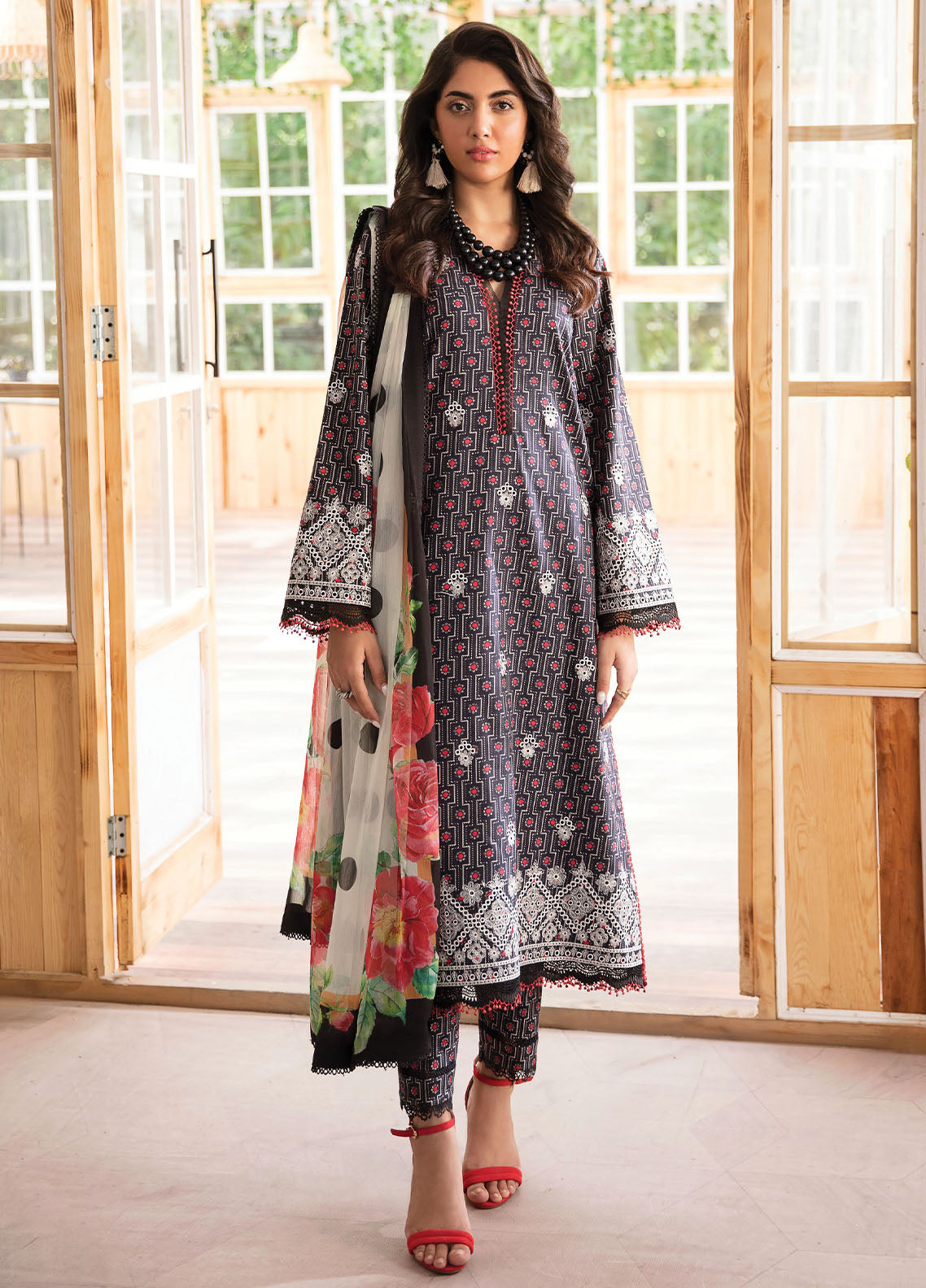 Afrozeh Printkari Unstitched Lawn Collection 2023 Twilight