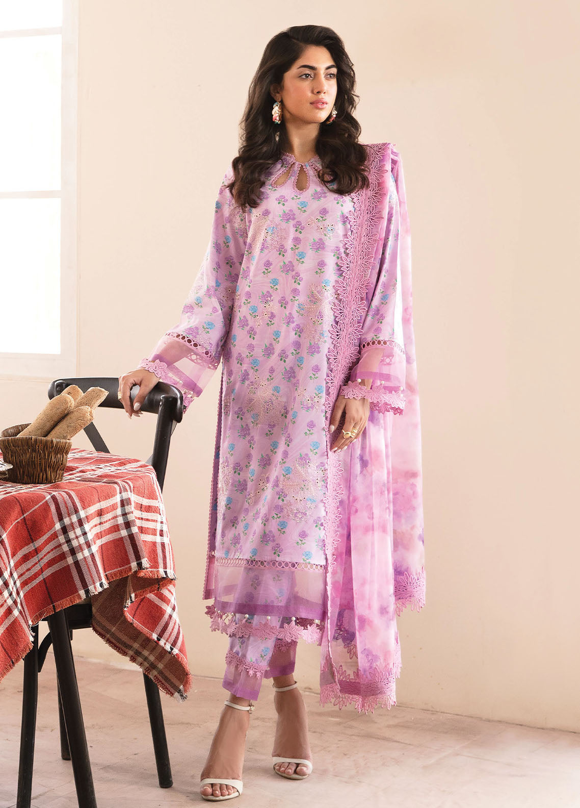 Afrozeh Printkari Unstitched Lawn Collection 2023 Blossom Bliss