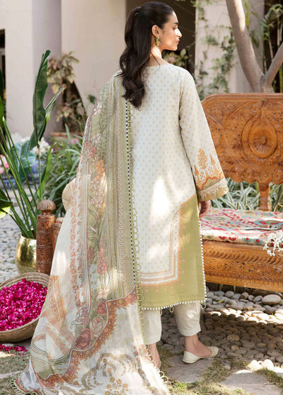 Afsanah By Seran Unstitched Lawn Collection D-03