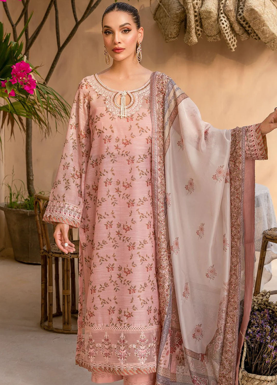 Afshan By Zoya & Fatima Unstitched Eid Ul Adha Collection 2023 Nigar