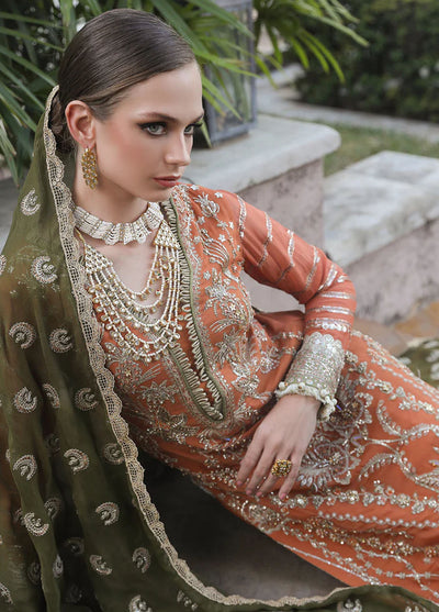 Alif By AJR Couture Unstitched Luxury Chiffon Collection 2023 ALC-03 Flora