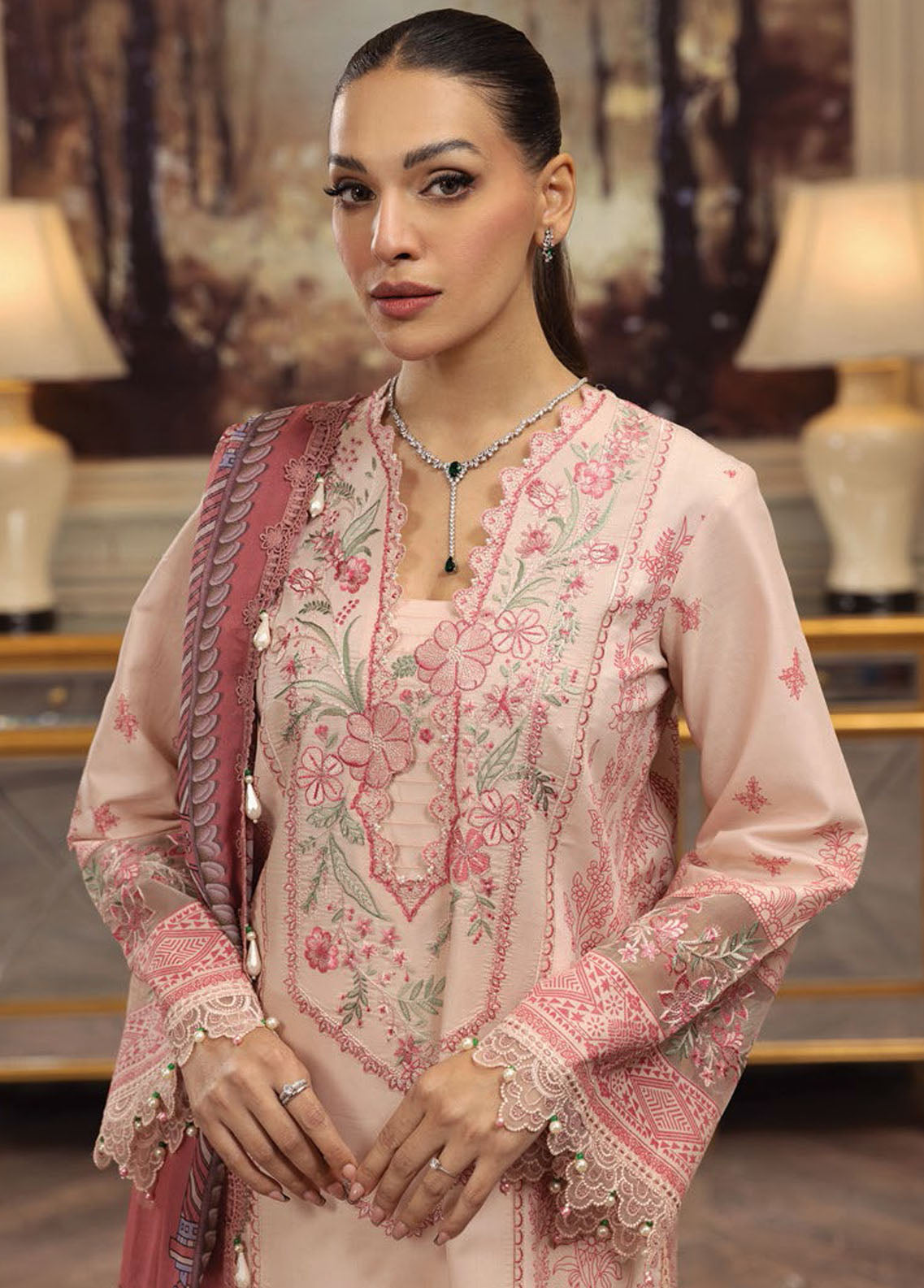 Anaya By Kiran Chaudhry Eid Festive Lawn Collection 2023 AL23-12-Maira