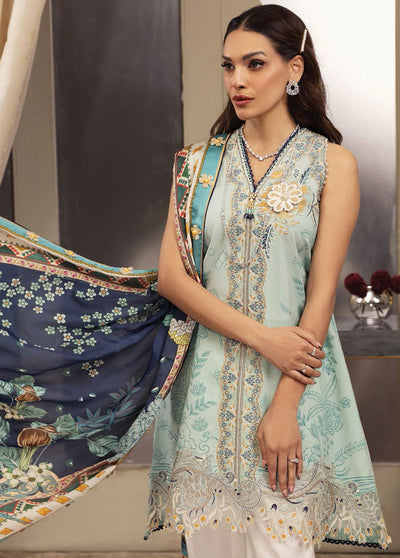 Anaya By Kiran Chaudhry Eid Festive Lawn Collection 2023 AL23-13-Zenobia