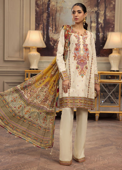 Anaya By Kiran Chaudhry Eid Festive Lawn Collection 2023 AL23-18-Yana