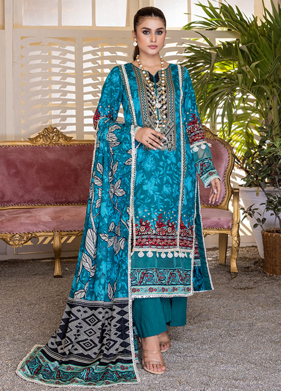 Anum By Al Zohaib Lawn Collection 2023 3B