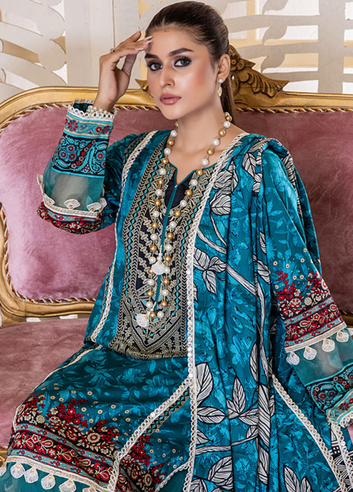 Anum By Al Zohaib Lawn Collection 2023 3B