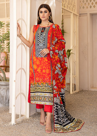 Anum By Al Zohaib Lawn Collection 2023 3C