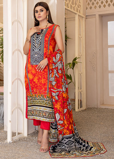 Anum By Al Zohaib Lawn Collection 2023 3C