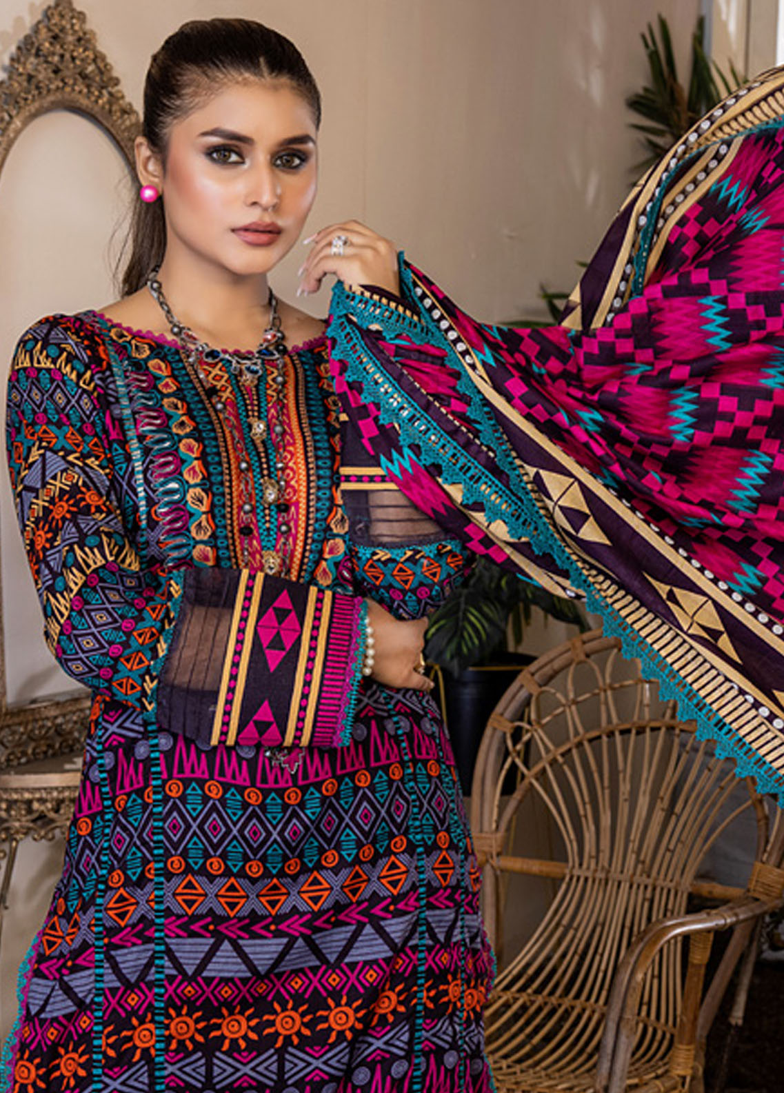 Anum By Al Zohaib Lawn Collection 2023 4A