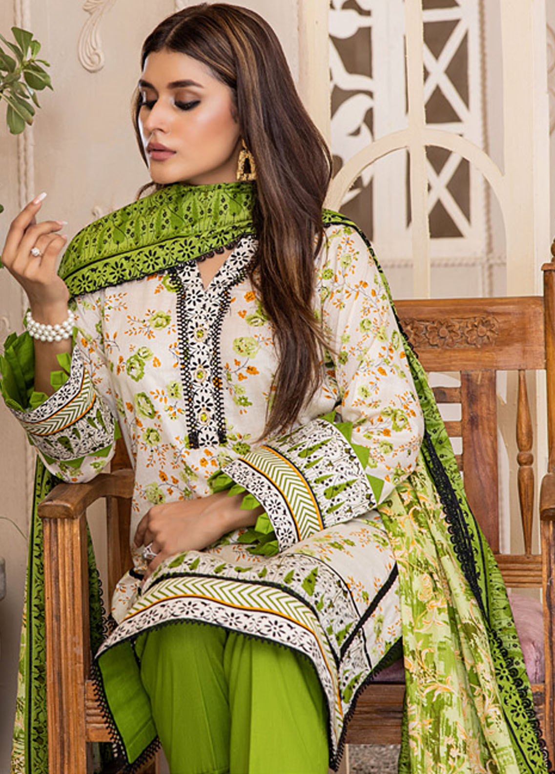 Anum By Al Zohaib Lawn Collection 2023 5B