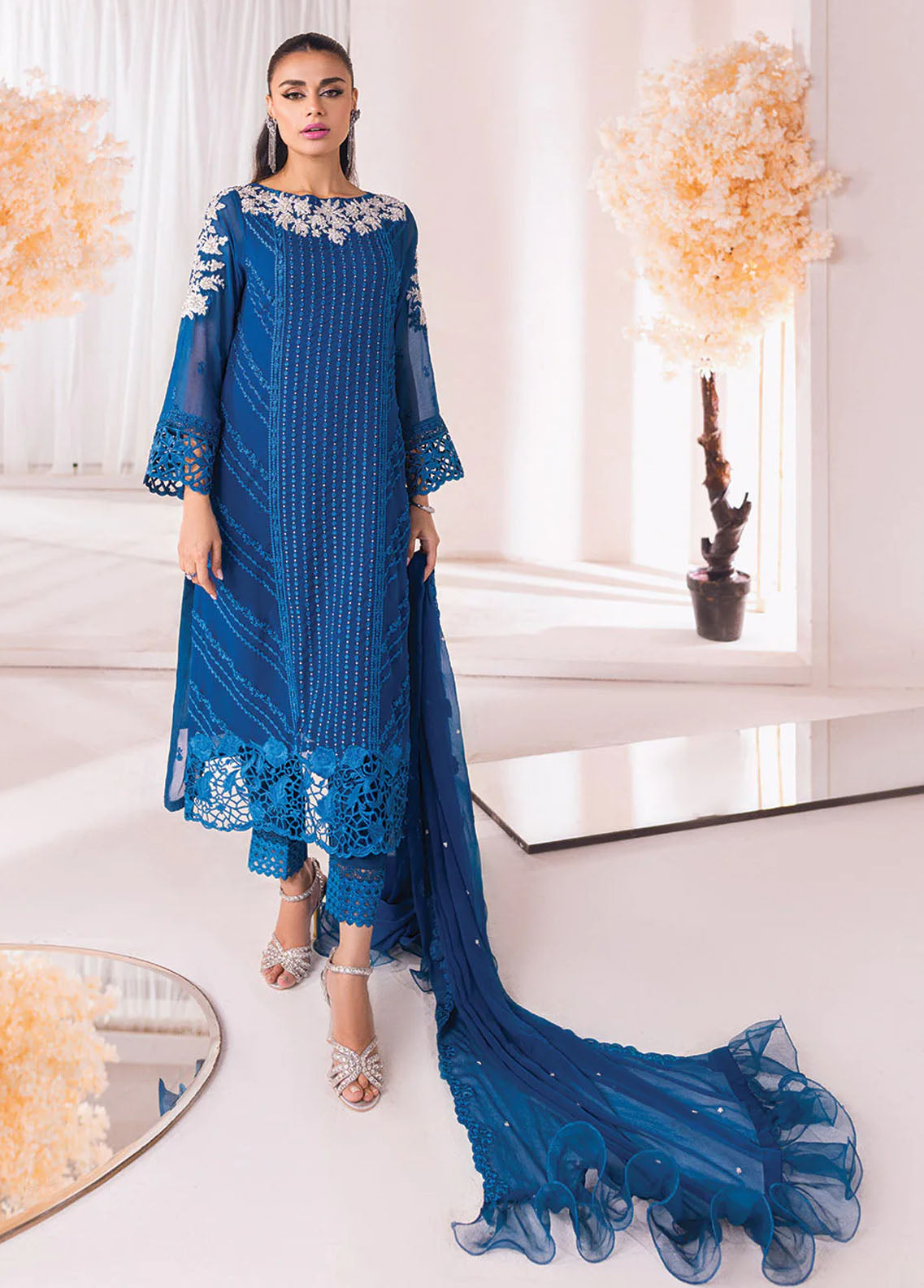 Azure Luxe Unstitched Eid Collection 2023 Mystic Jewel