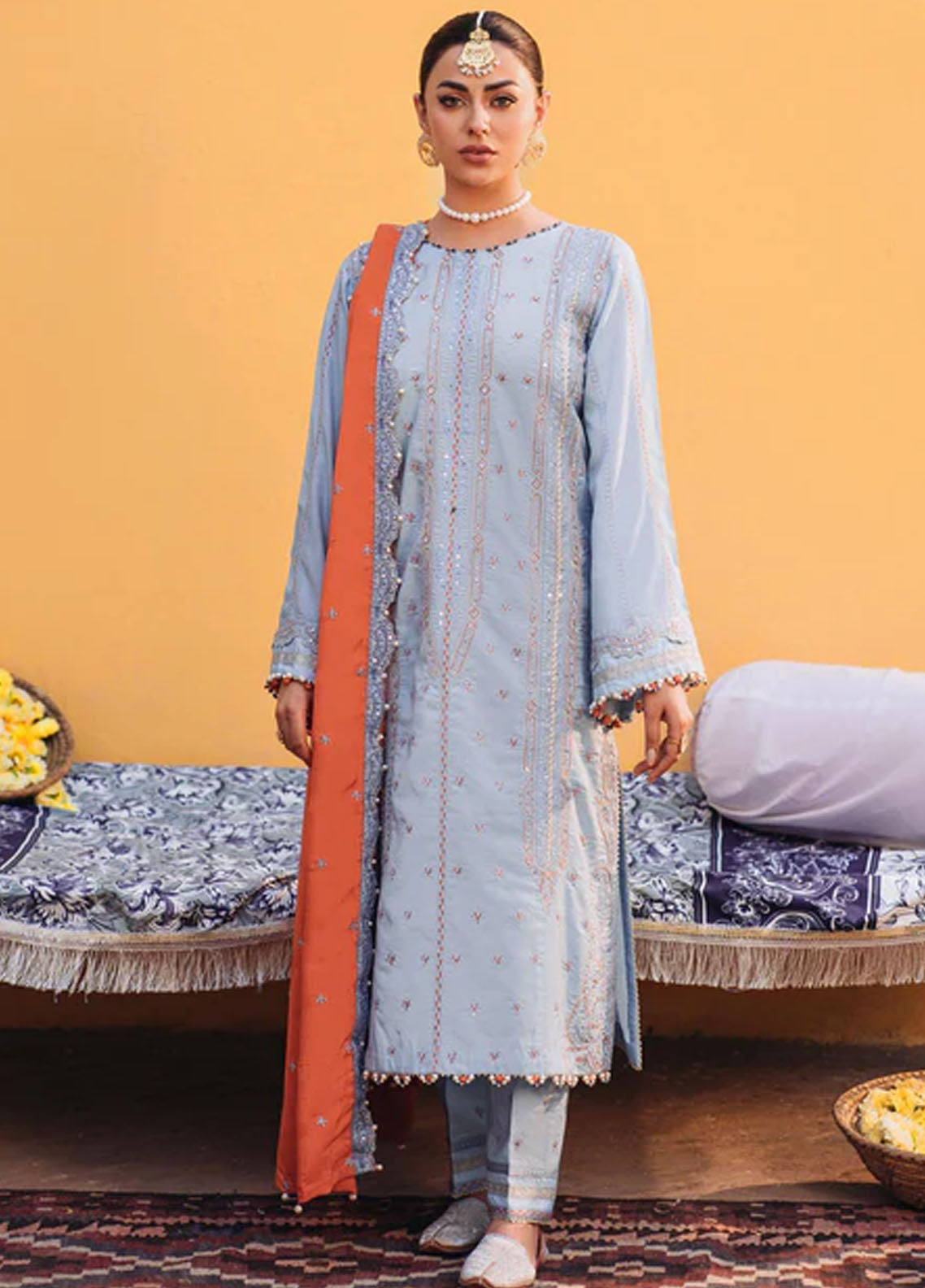 Bahaar Aie By Shurooq Unstitched Luxury Collection 2023 SHQ23BA Badal