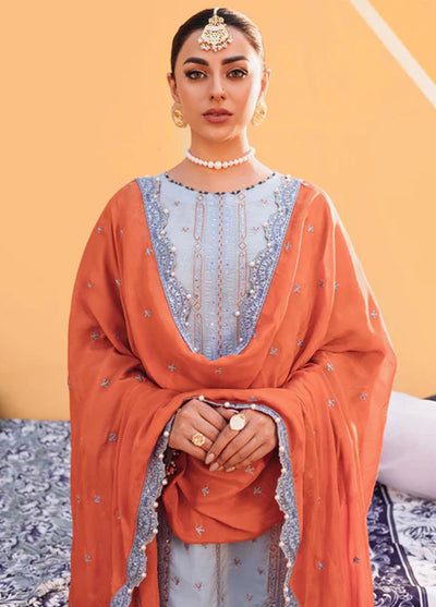 Bahaar Aie By Shurooq Unstitched Luxury Collection 2023 SHQ23BA Badal