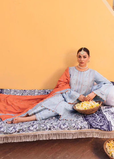 Bahaar Aie By Shurooq Unstitched Luxury Collection 2023 SHQ23BA Badal