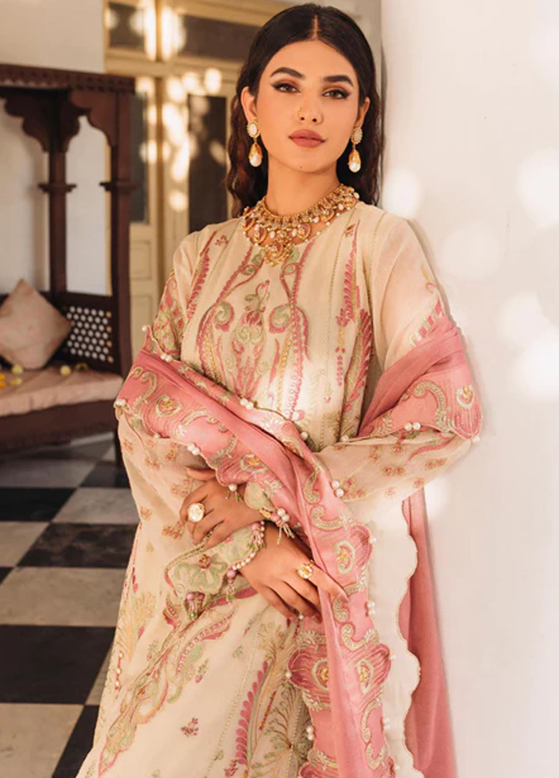 Bahaar Aie By Shurooq Unstitched Luxury Collection 2023 SHQ23BA Radha