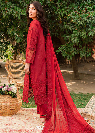 Bahaar By Farasha Eid Festive Lawn Collection 2023 02 Gulabi