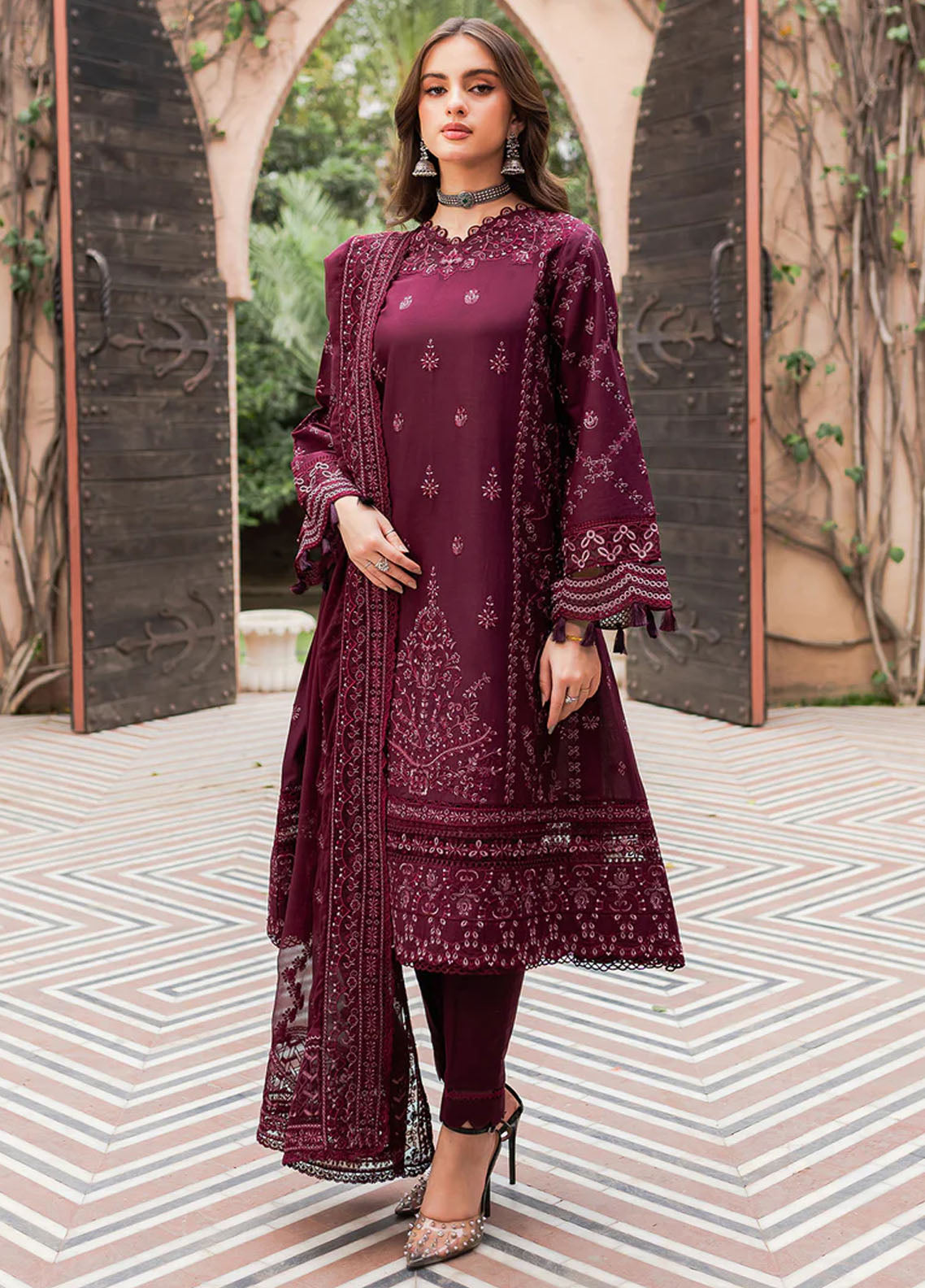 Bahaar By Farasha Eid Festive Lawn Collection 2023 05 Vasl