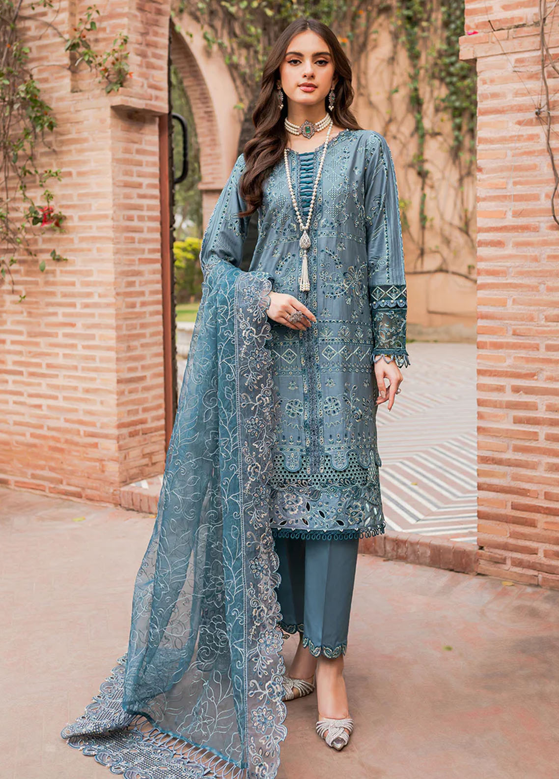 Bahaar By Farasha Eid Festive Lawn Collection 2023 06 Nuri