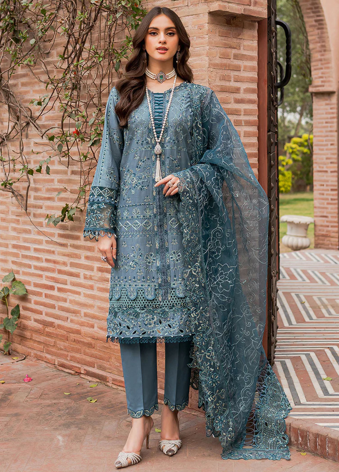 Bahaar By Farasha Eid Festive Lawn Collection 2023 06 Nuri