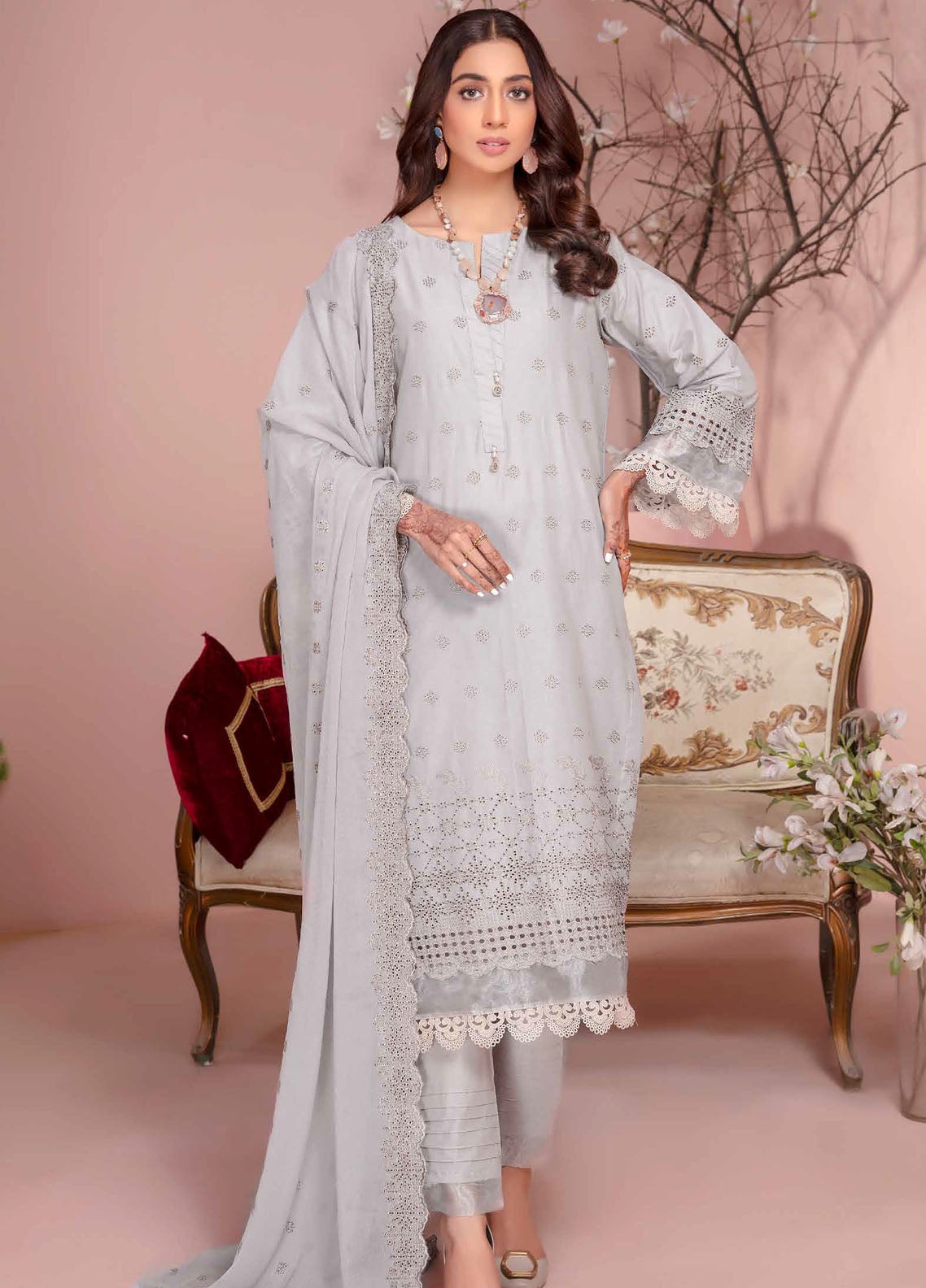 Bareeze By Aalaya Embroidered Lawn Vol-4 D-03