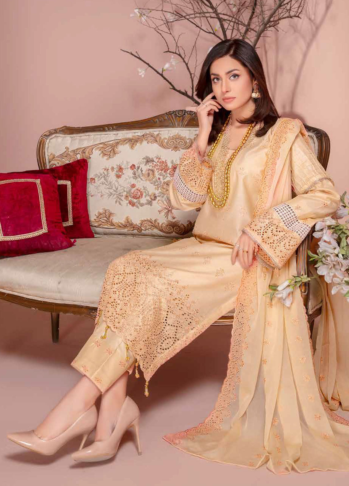 Bareeze By Aalaya Embroidered Lawn Vol-4 D-05