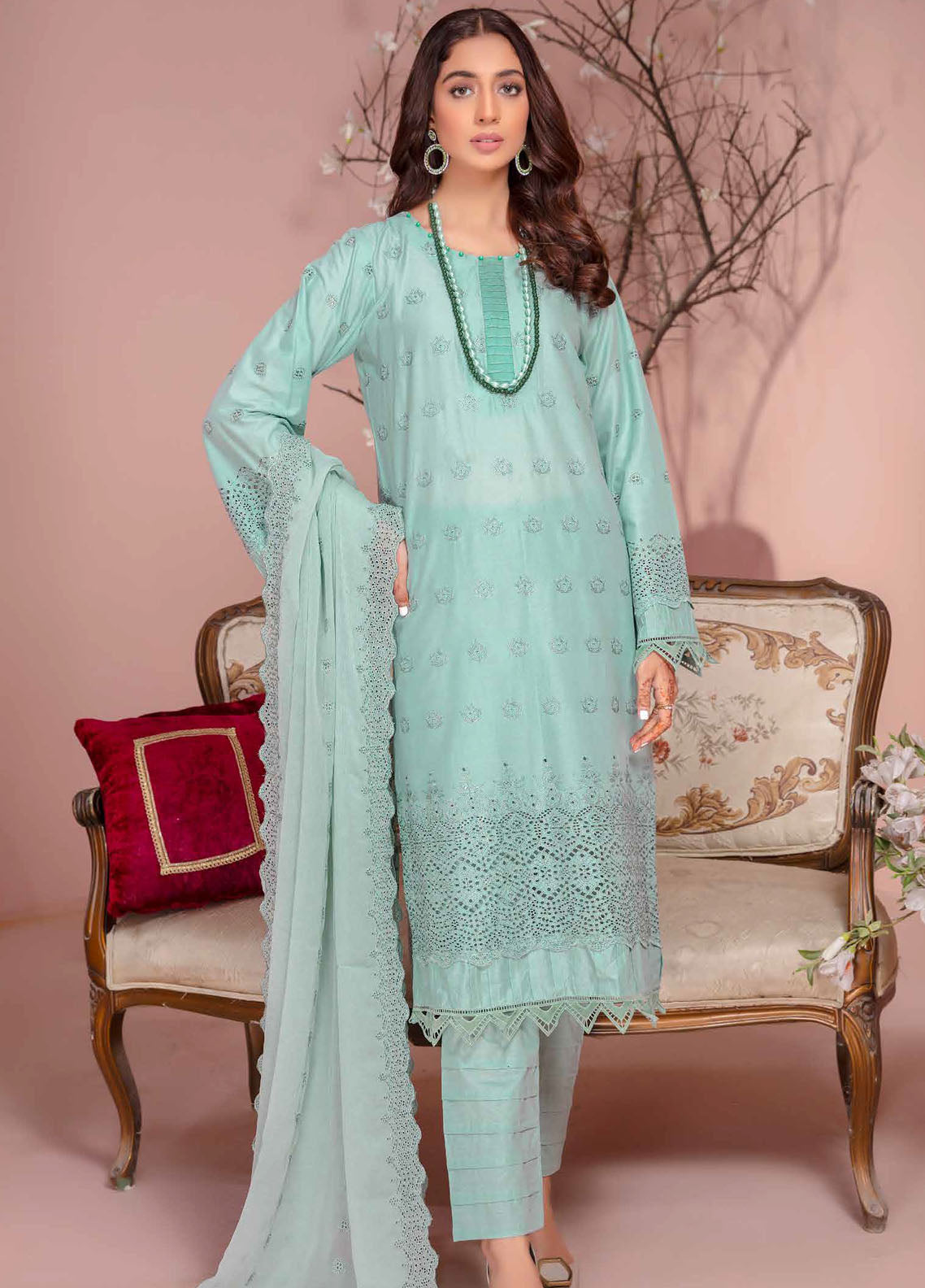 Bareeze By Aalaya Embroidered Lawn Vol-4 D-06