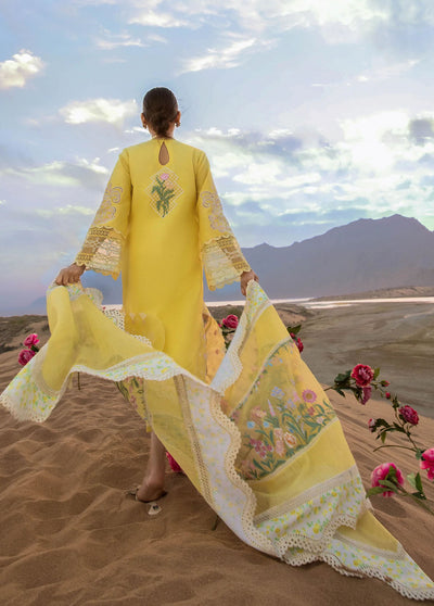 Crimson Luxury Lawn Eid Collection 2023 French Summer D1A