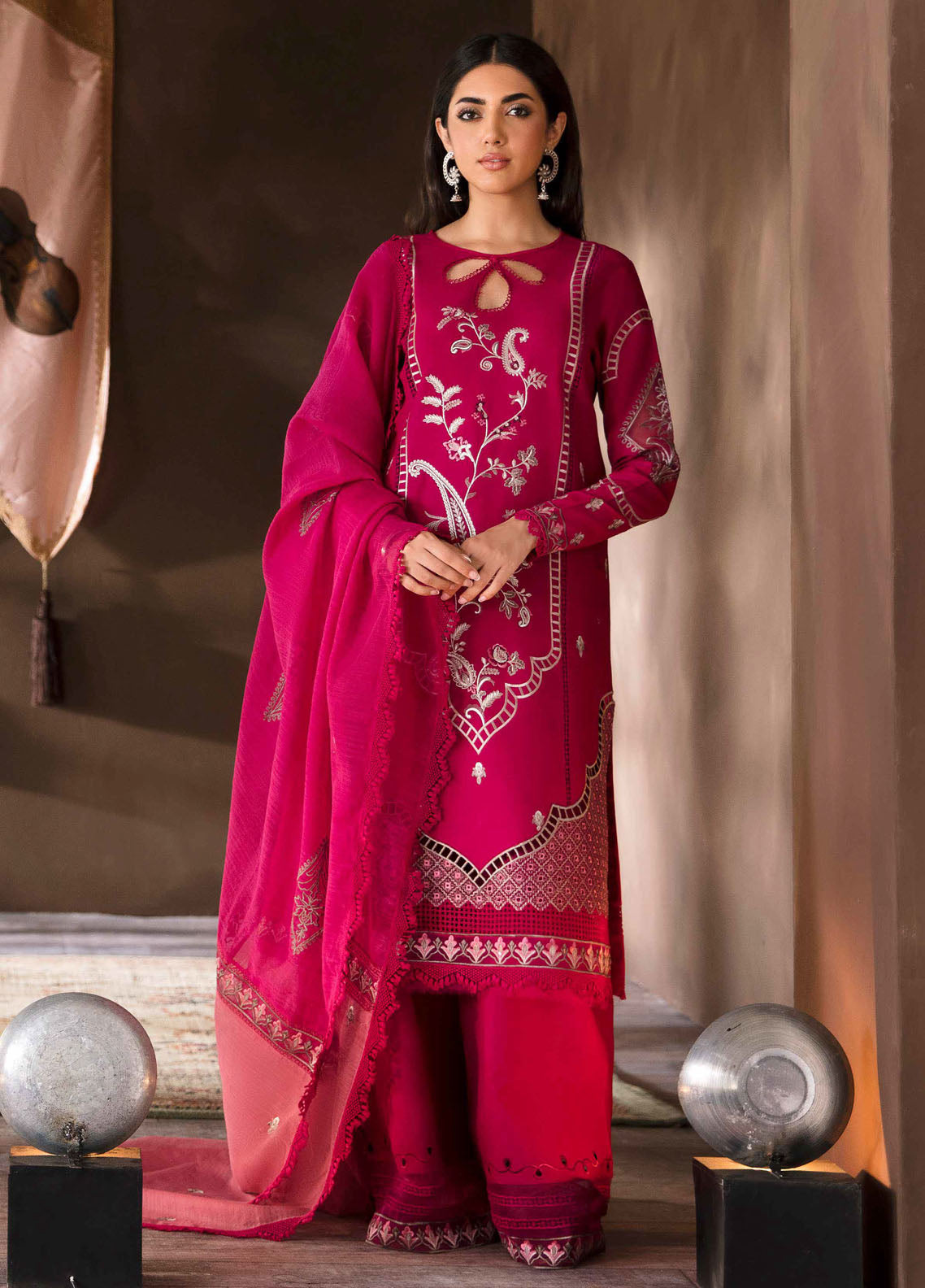 Dastaan By Seran Festive Unstitched Lawn Collection 2023 D-02 Rameen