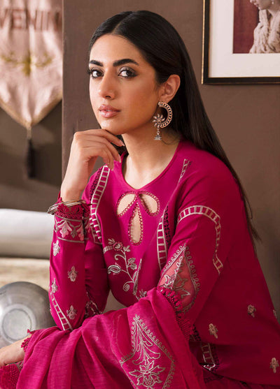 Dastaan By Seran Festive Unstitched Lawn Collection 2023 D-02 Rameen