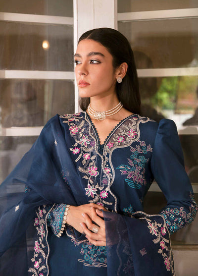 Dastaan By Seran Festive Unstitched Lawn Collection 2023 D-08 Roshanara