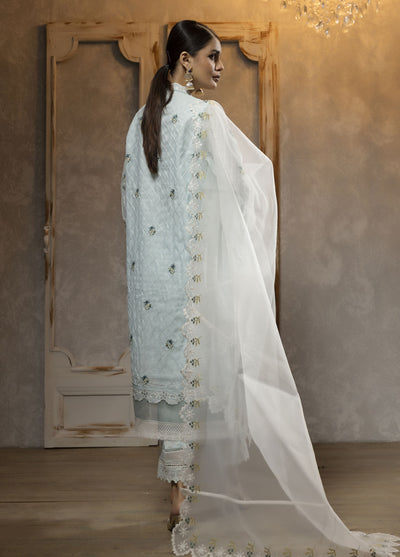 Dhanak Luxury Pret Munar 2 Piece Suit DA-2065 SKY BLUE